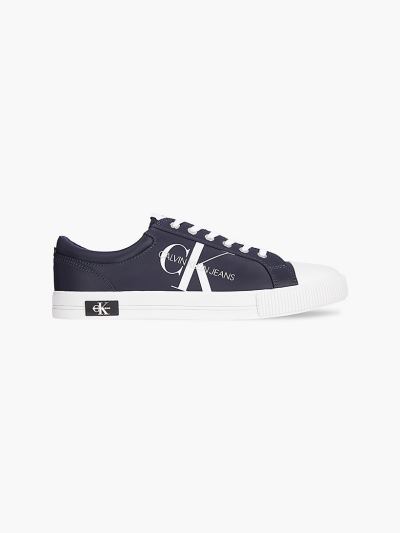 Calvin Klein Cipők HU927960 | Calvin Klein Logo Férfi Sportcipő Sötétkék